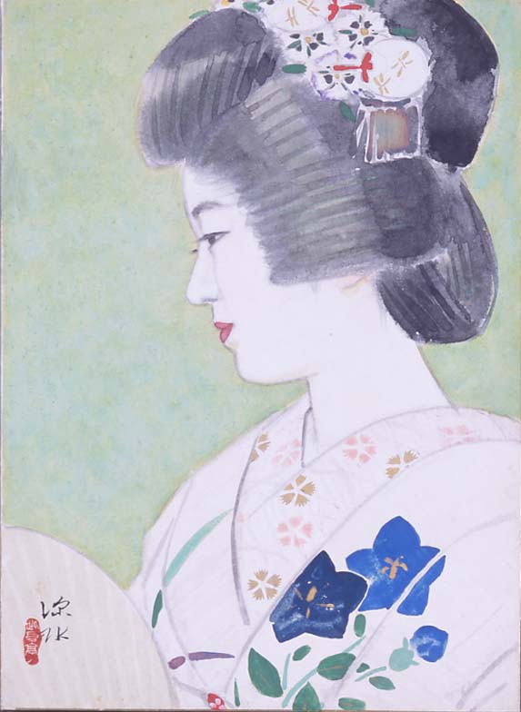 伊藤深水 A-14 伊藤深水 A-14 伊藤深水A-14