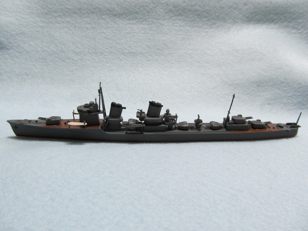 ソロモンの狼 駆逐艦 綾波 1/700 スケール タミヤ 1/700 ウォーター