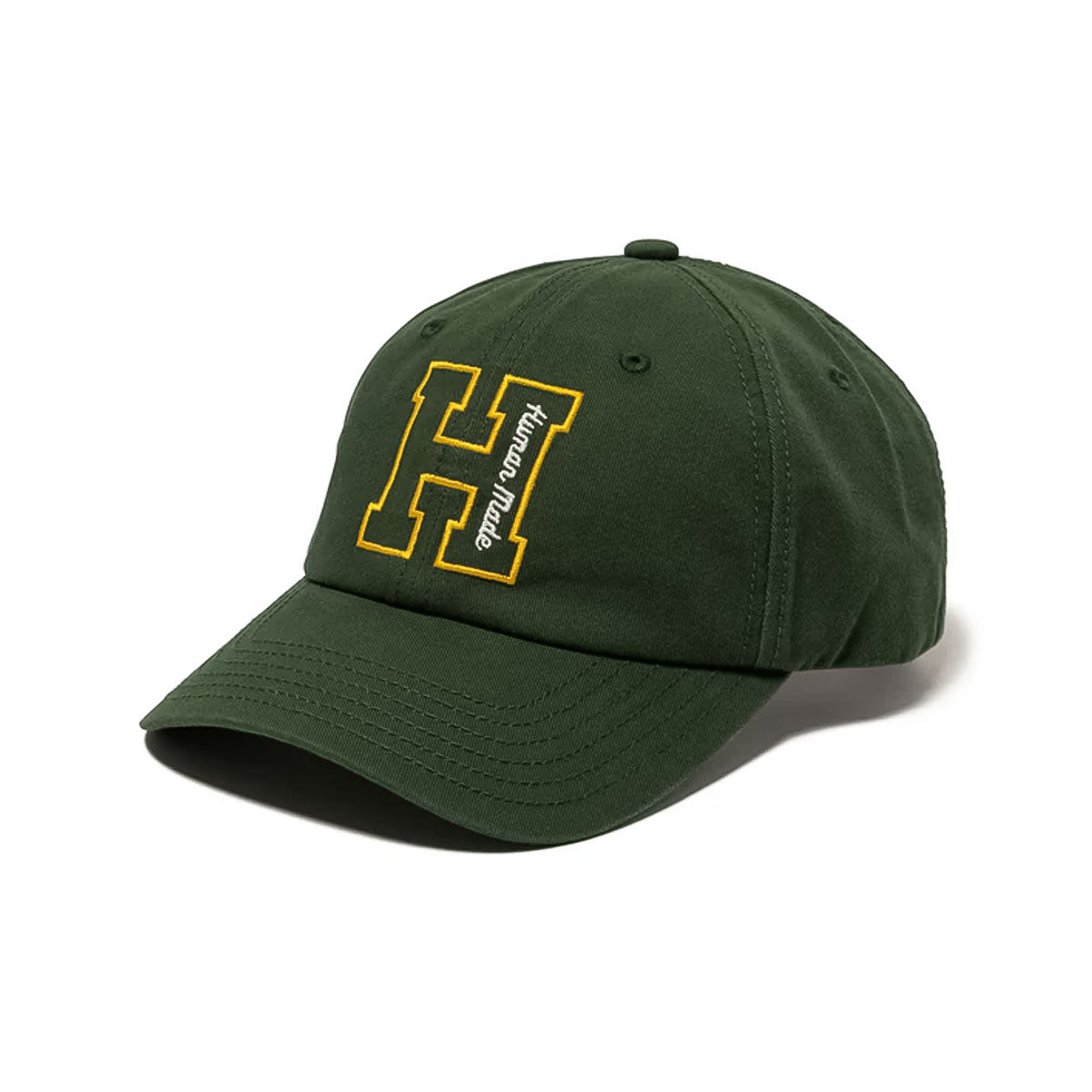 HUMAN MADE ヒューマンメイド 6PANEL TWILL CAP #2 GREEN 6パネル