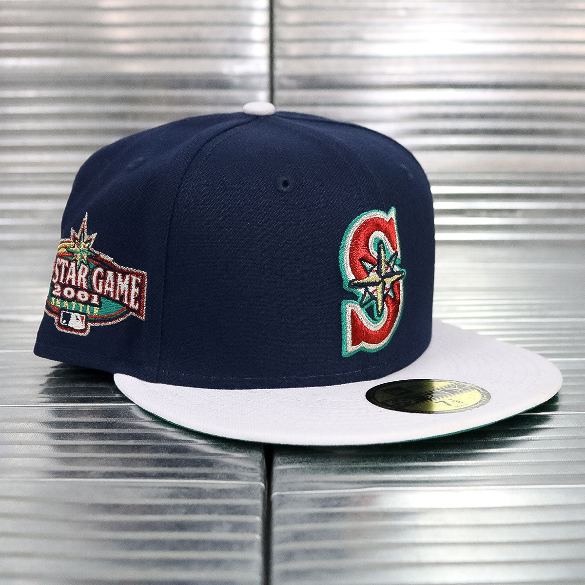 NEW ERA - Seattle Mariners 2001 ASG 59Fifty Oceanside Blue/Snow