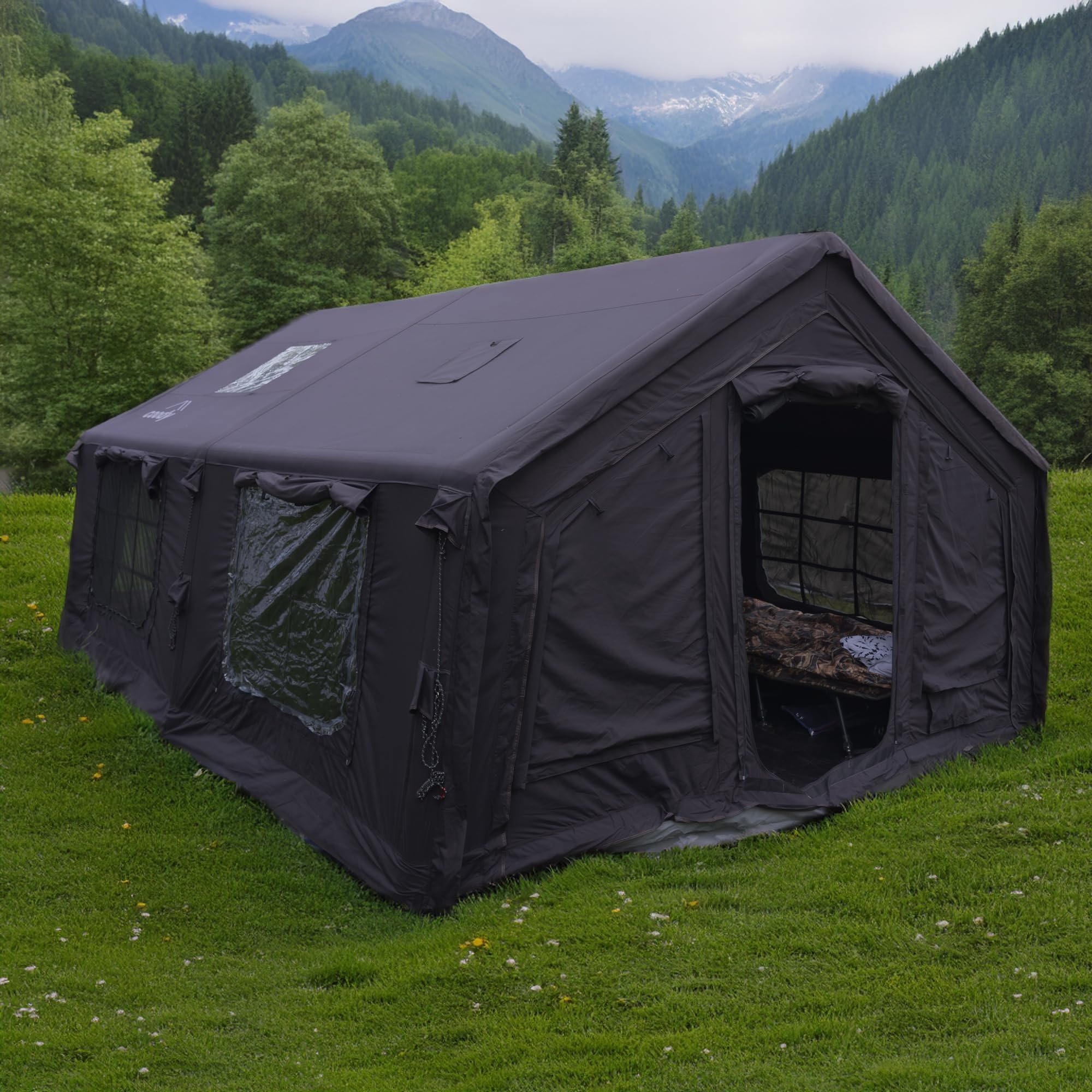 Coody 13.6 | RBM Outdoors Koala 5 Black | Inflatable Tent