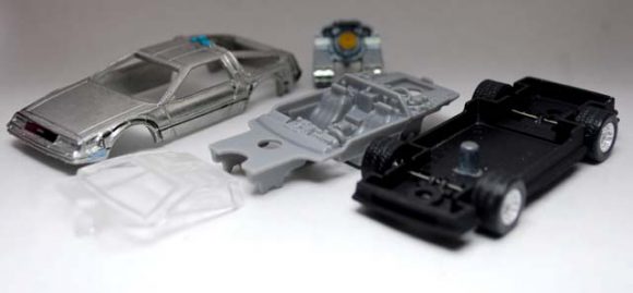 ホットウィールのBack to the Future Time Machine、「あの部分」の