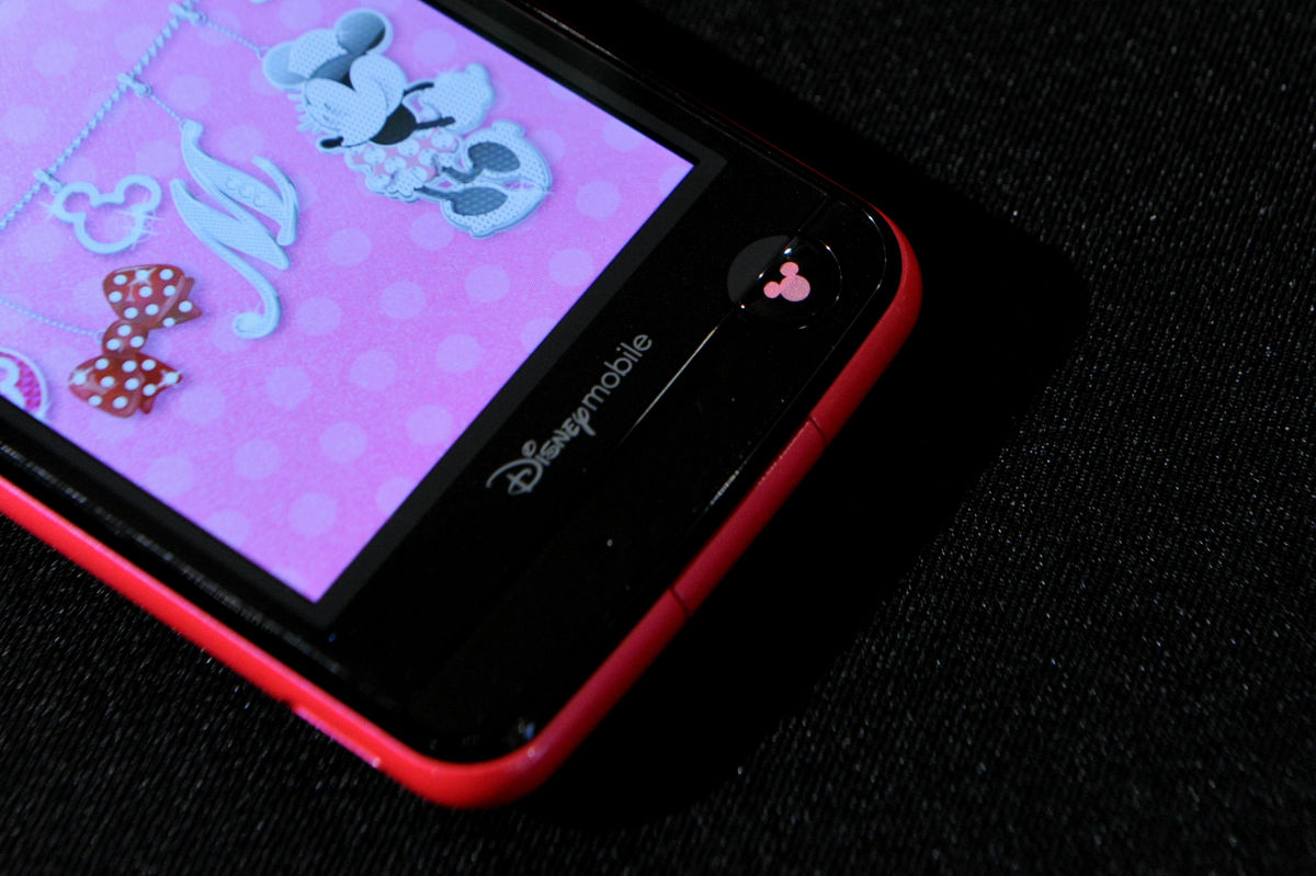 Disney · Mobile · Softbank 2012 winter model 