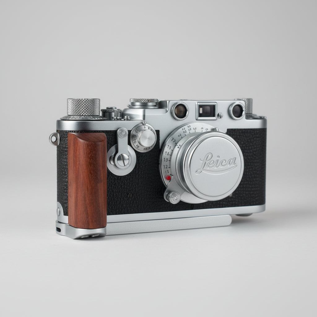 Wood Grip for Leica Barnack 3f/3g 📷 Elevate Your Experience