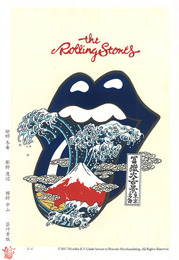 The Rolling Stones浮世絵木版画｜チケットぴあ