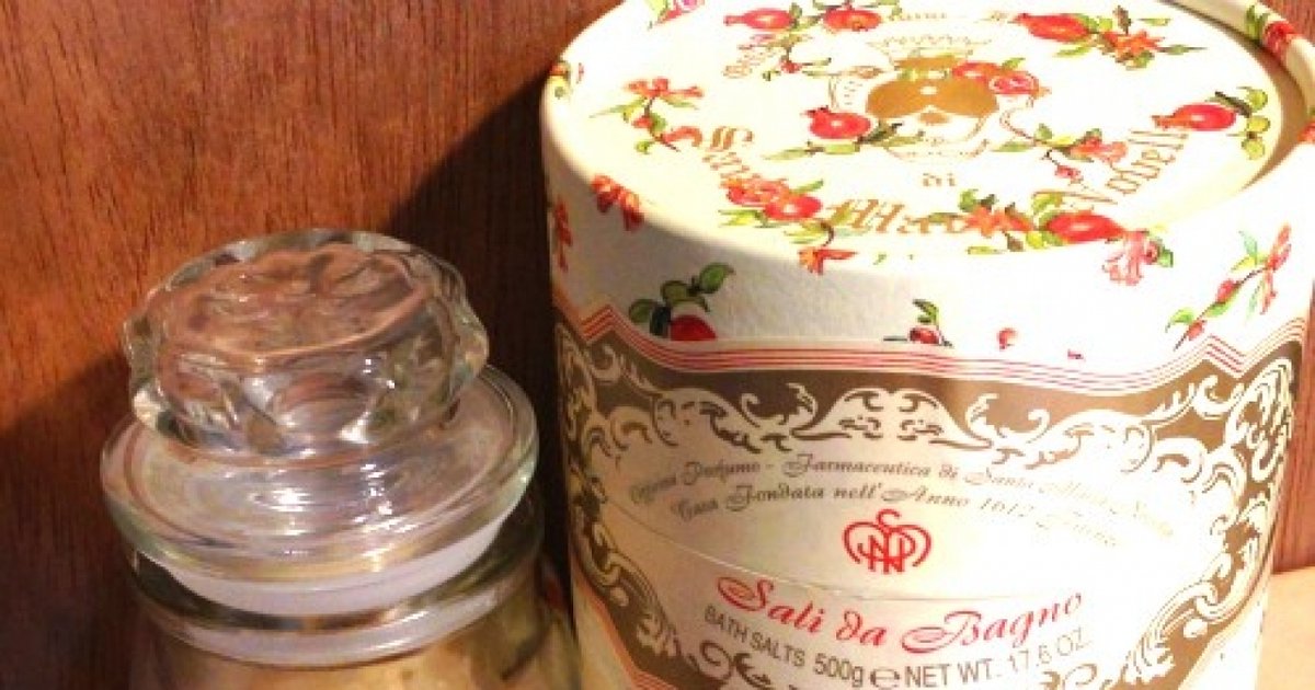 自分へのイタリア土産①サンタ・マリア・ノヴェッラのざくろのバス