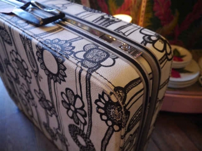 サムソナイトスーツケース vintage マリメッコ 1960年代 トランク 60's