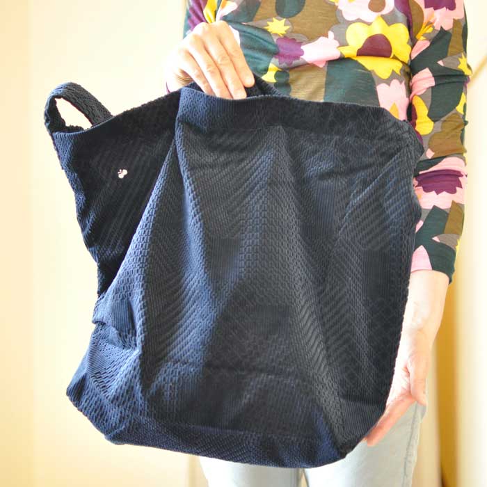 ミナペルホネンland puzzleボディバッグ（L）navy | Lin total fashion