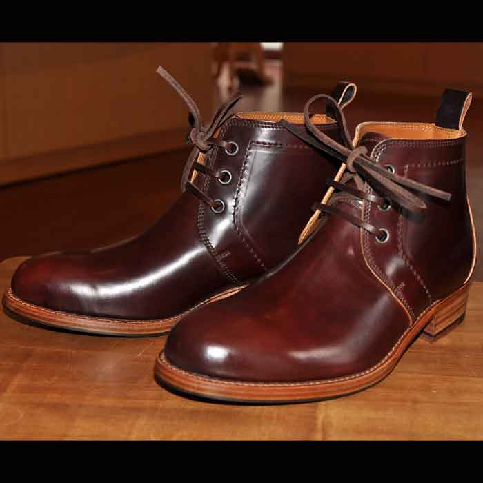 ショセHorween社コードヴァンチャッカブーツ | Lin total fashion