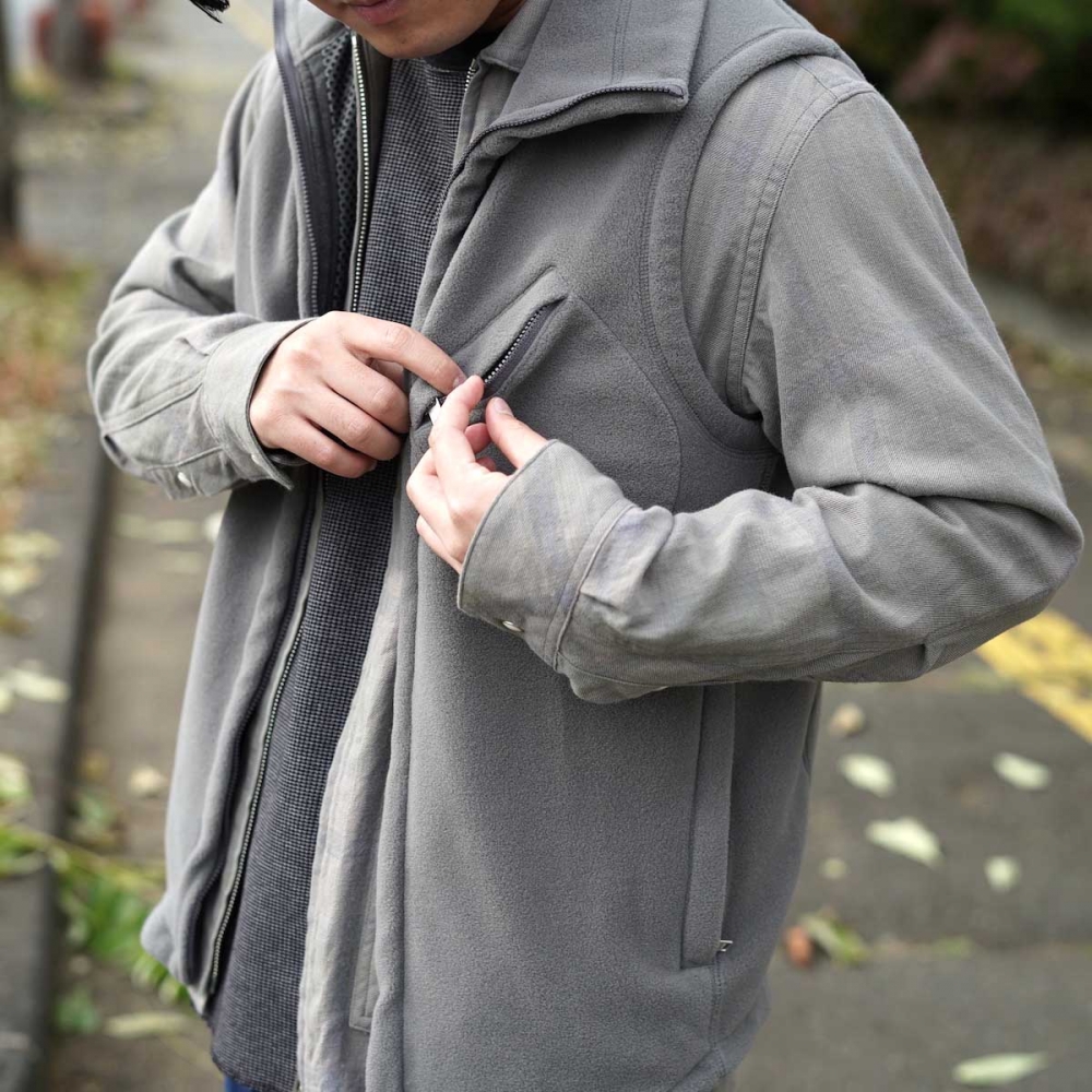 楽しみ方は自由自在。nonnativeフリースベスト | 1989 Men's Blog