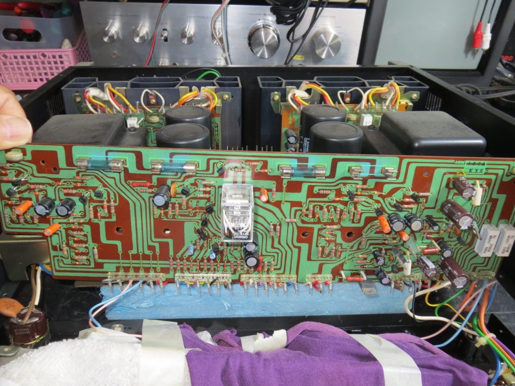 PIONEER M-73 パワーアンプ修理 | 滋賀オーディオサービス 公式ブログ