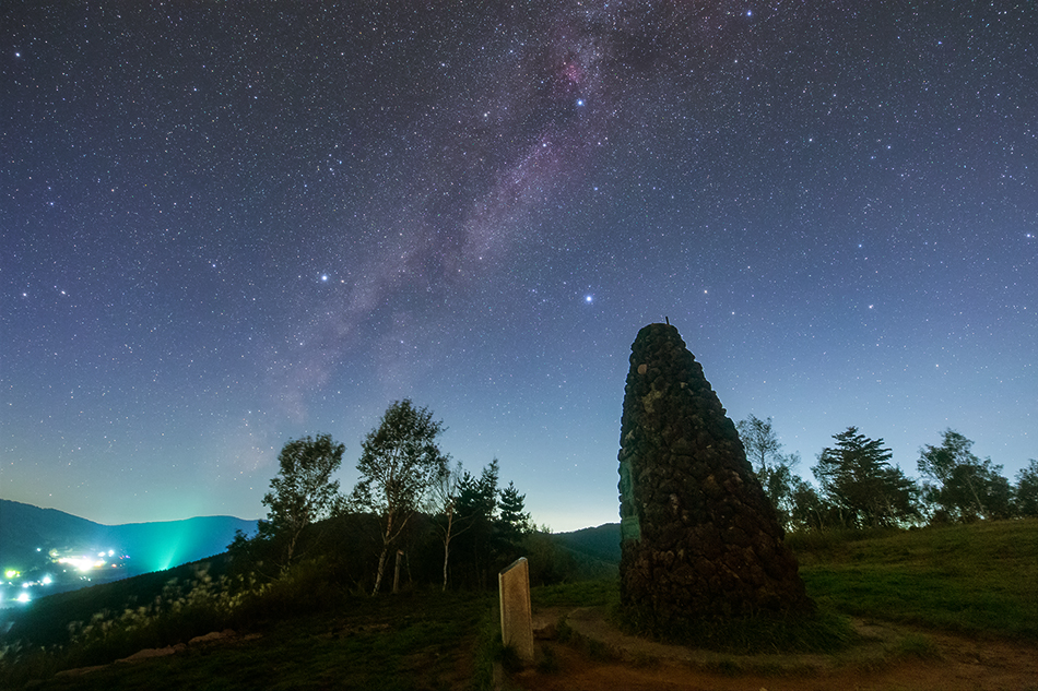 菅平高原・ダボスの丘と星空2022 | 星空のある風景写真BLOG ～眠りたく