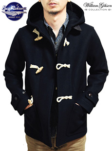 BUZZ RICKSON'S BR12916 【 34oz. 】 WOOL MELTON SHORT DUFFLE COAT