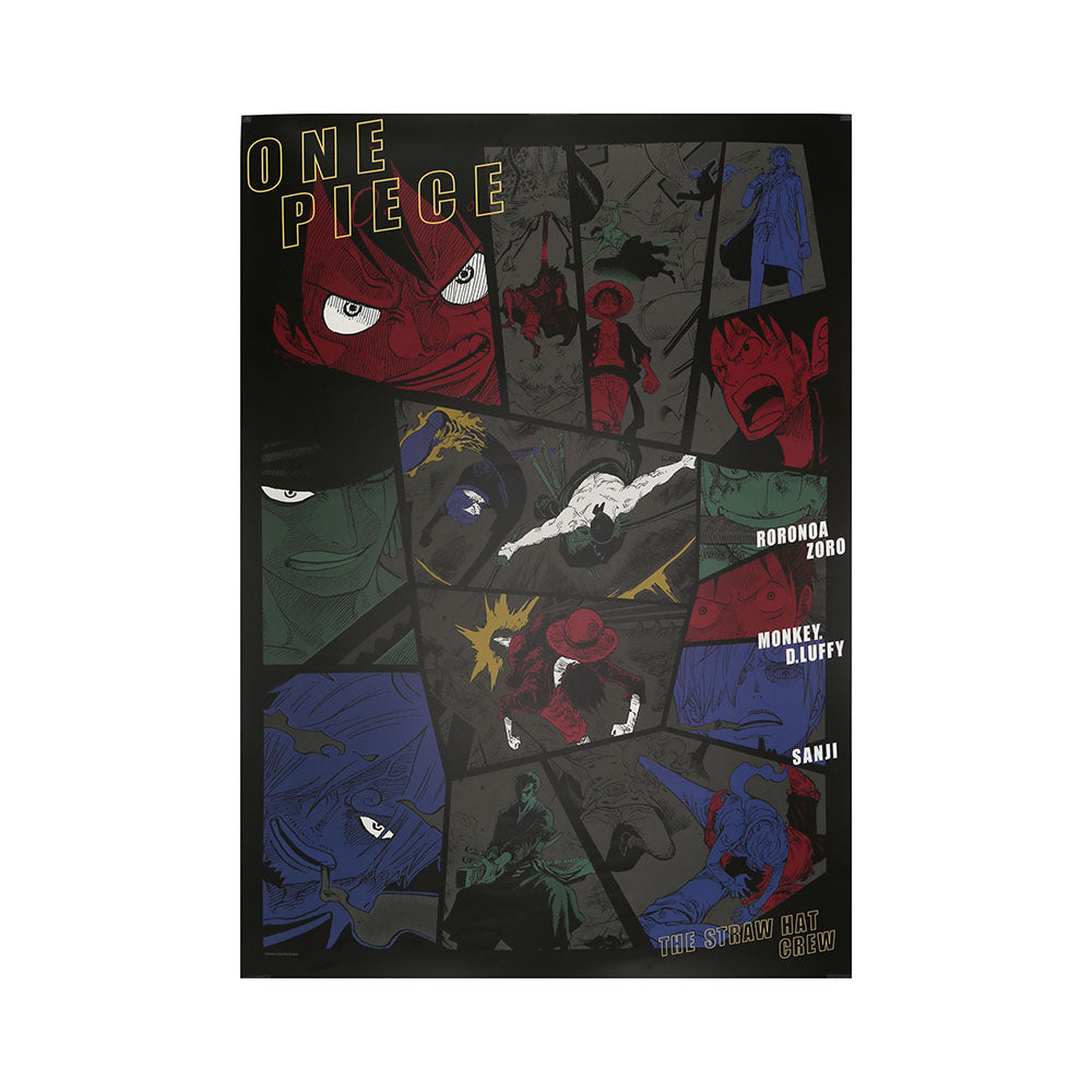 ONE PIECE』A全アートポスター ルフィ＆ゾロ＆サンジ – JUMP SHOP