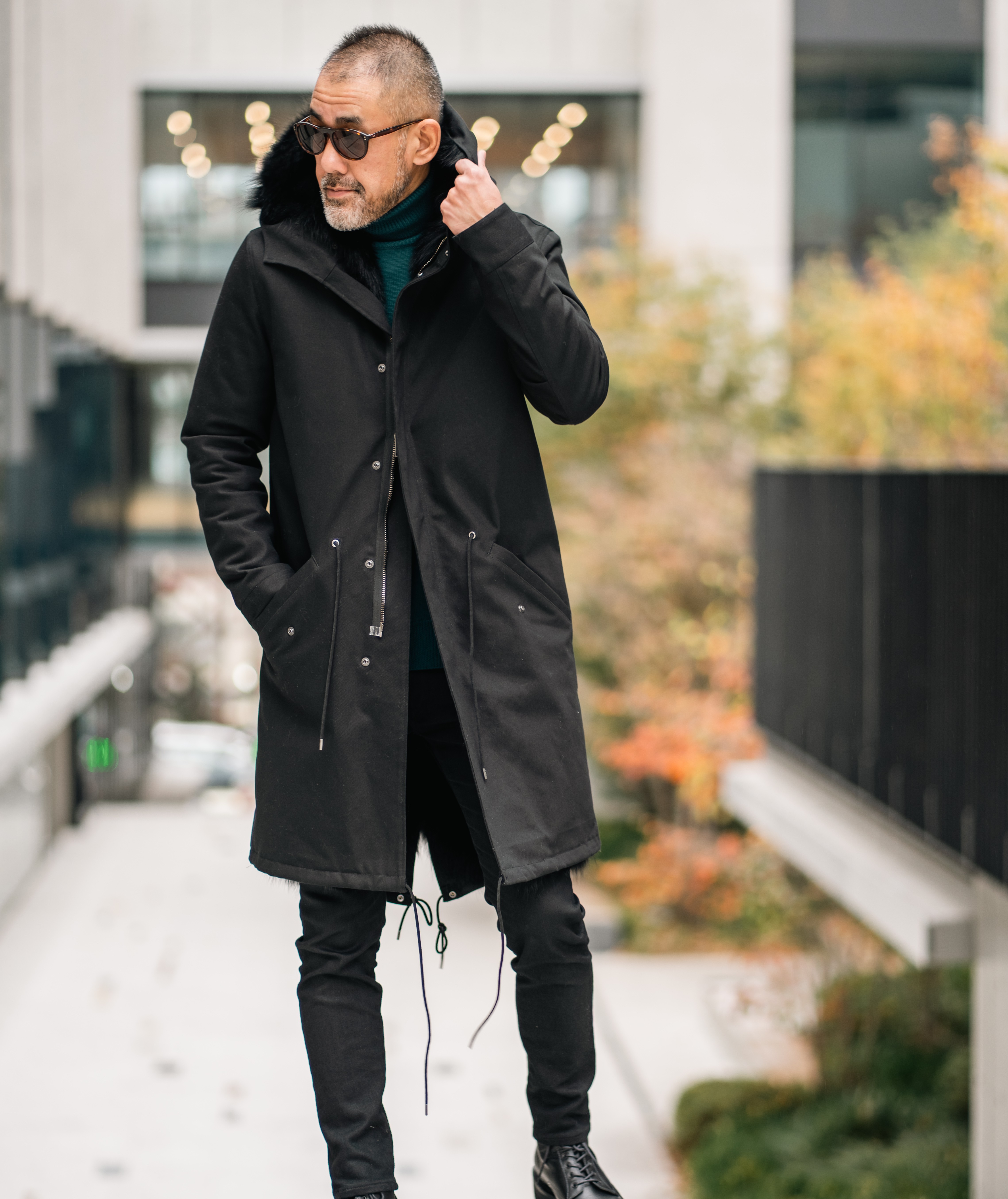 22/AW商品 》MONST FUR MODS COAT | junhashimoto