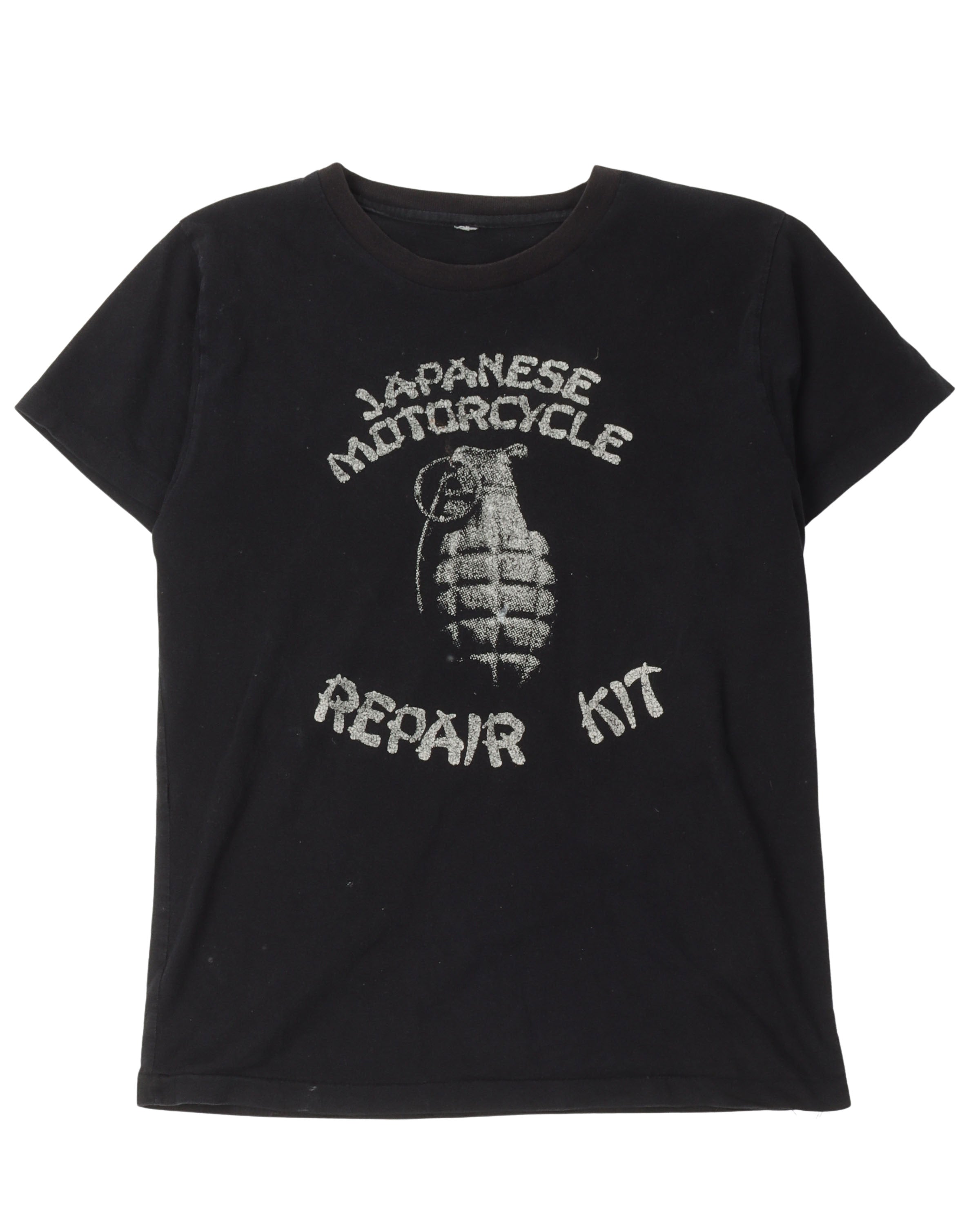 Vintage Harley Davidson 'Japanese Motorcycle Repair Kit' T-Shirt