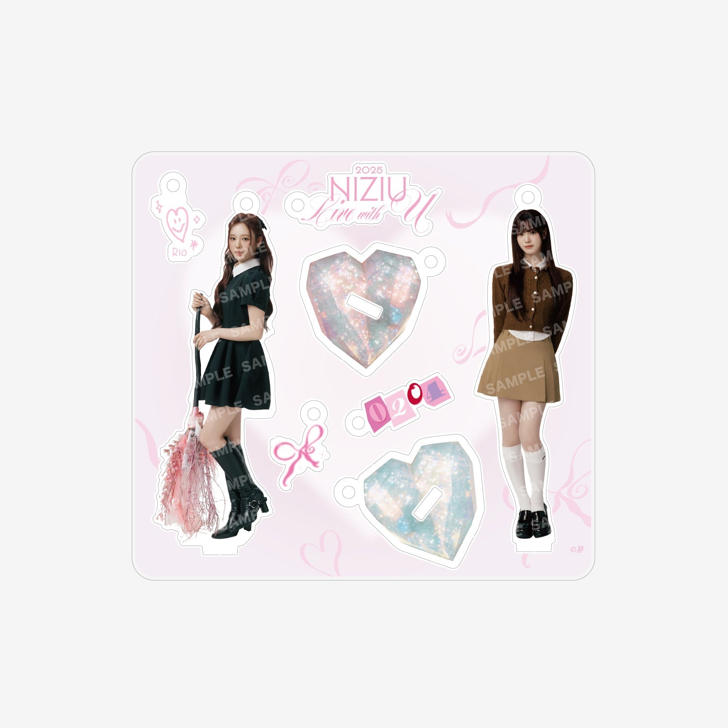 ACRYLIC STAND KEY HOLDER - RIO / NiziU『Live with U 2025 “NEW