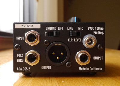 ADA GCS-2 ギター キャビネット シミュレーター (検 MP-1) ADA GCS-2