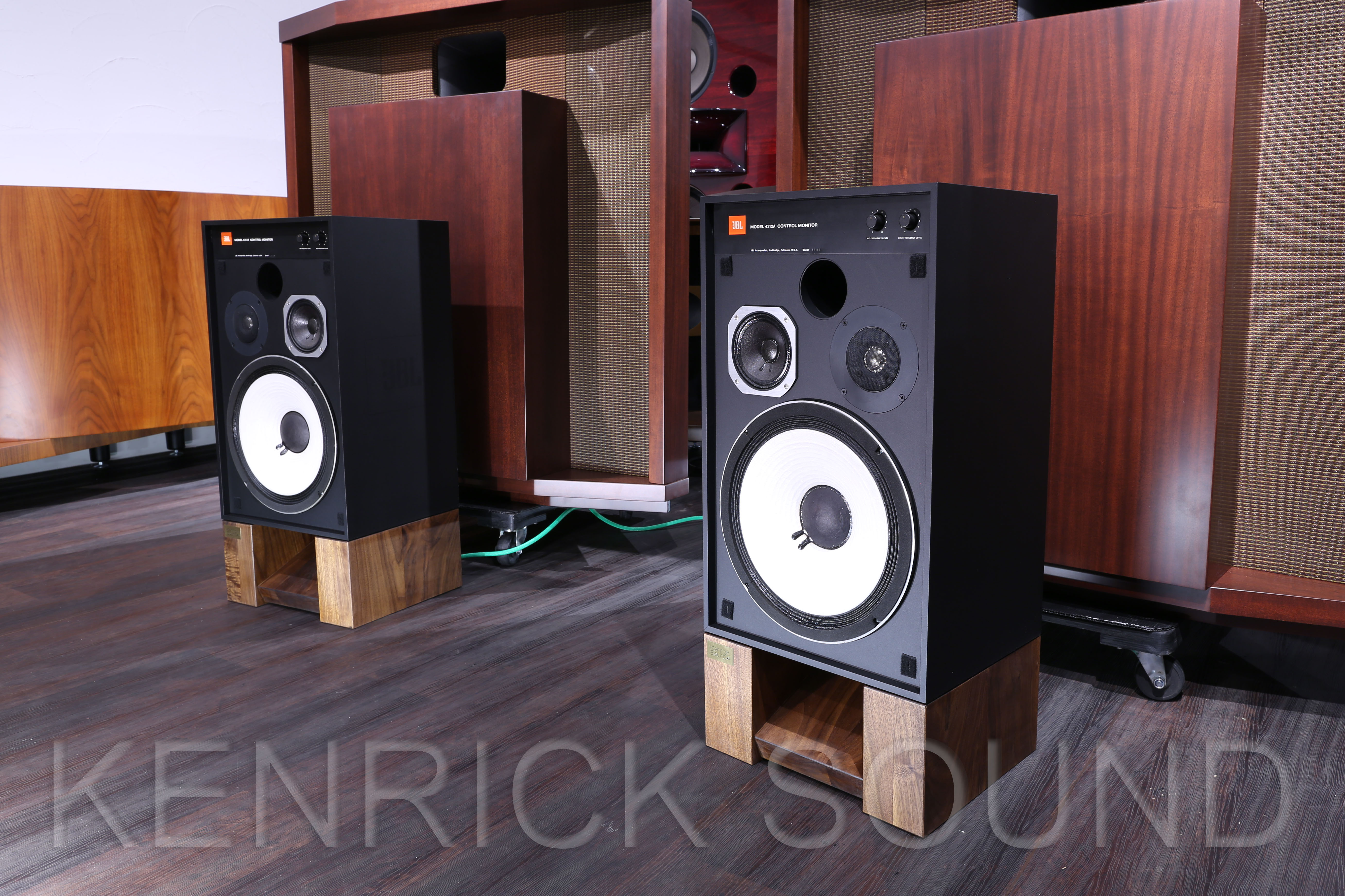 JBL 4312A コンパクトモニター バランス最高 KENRICK SOUNDメンテ済