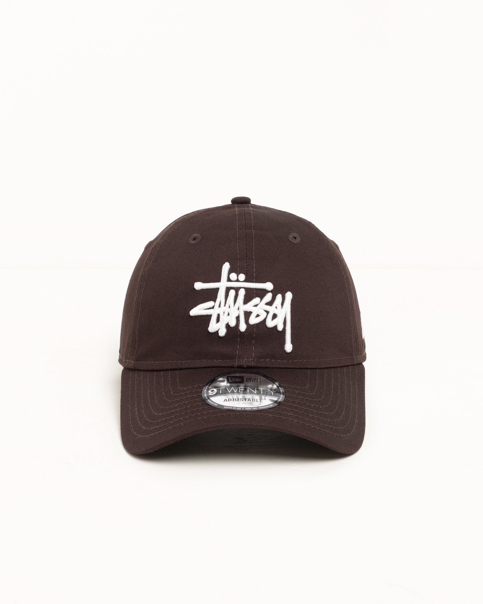 New Era 9TWENTY Basic Strapback – Brown | Headwear | Stüssy Japan