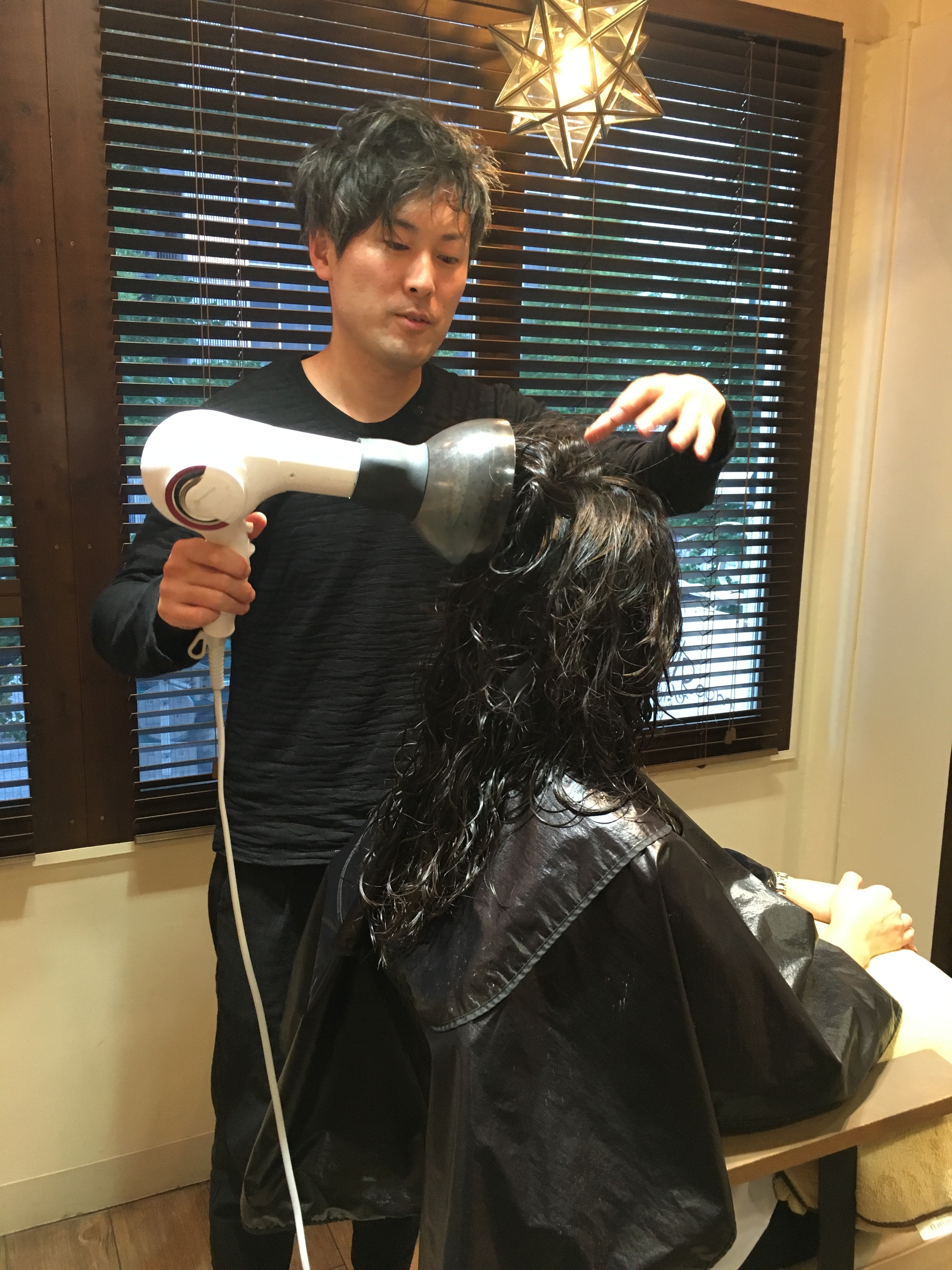 くせ毛のスタイリング方法