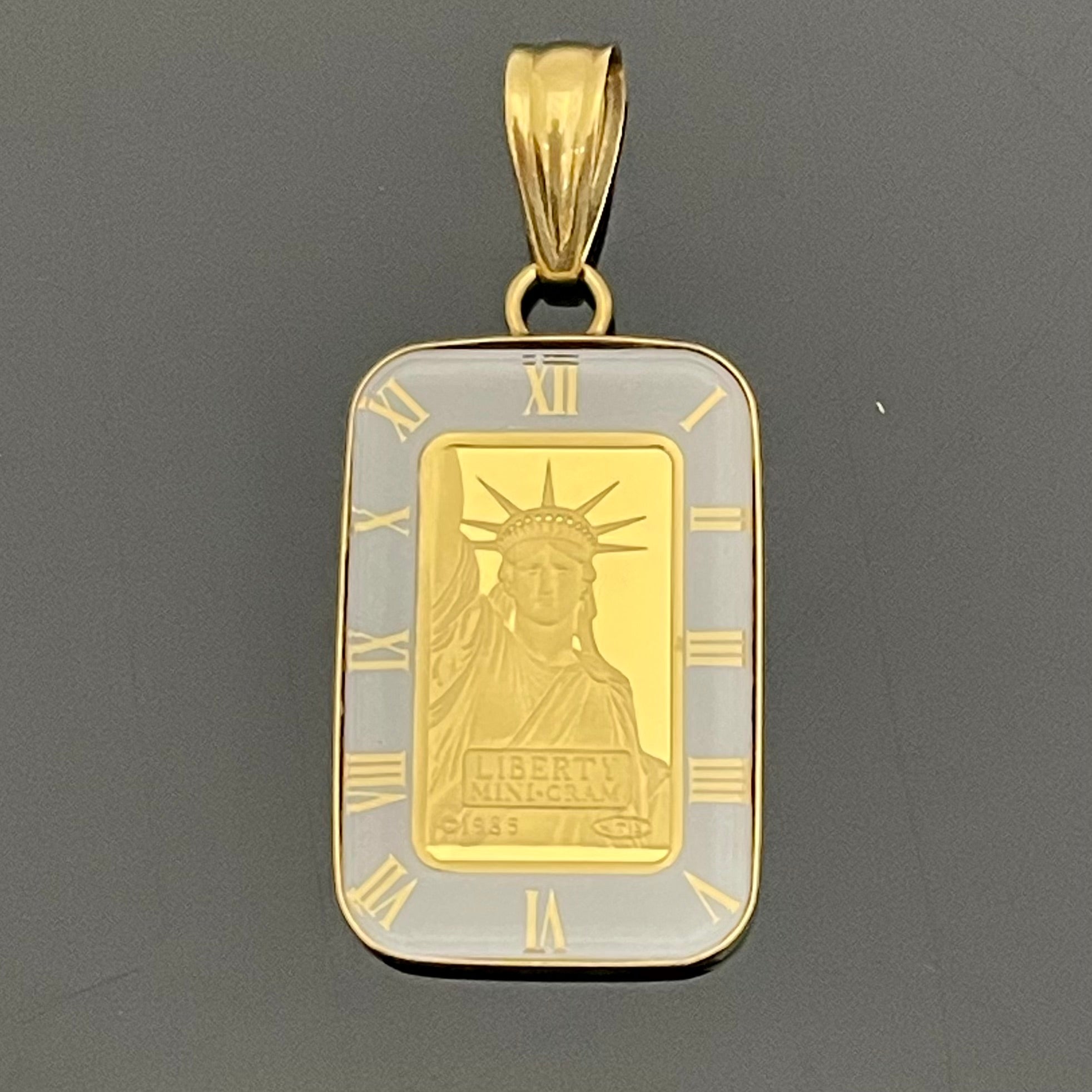 送料無料】ノンブランド CREDIT SUISSE LIBERTY 純金インゴット2g／枠