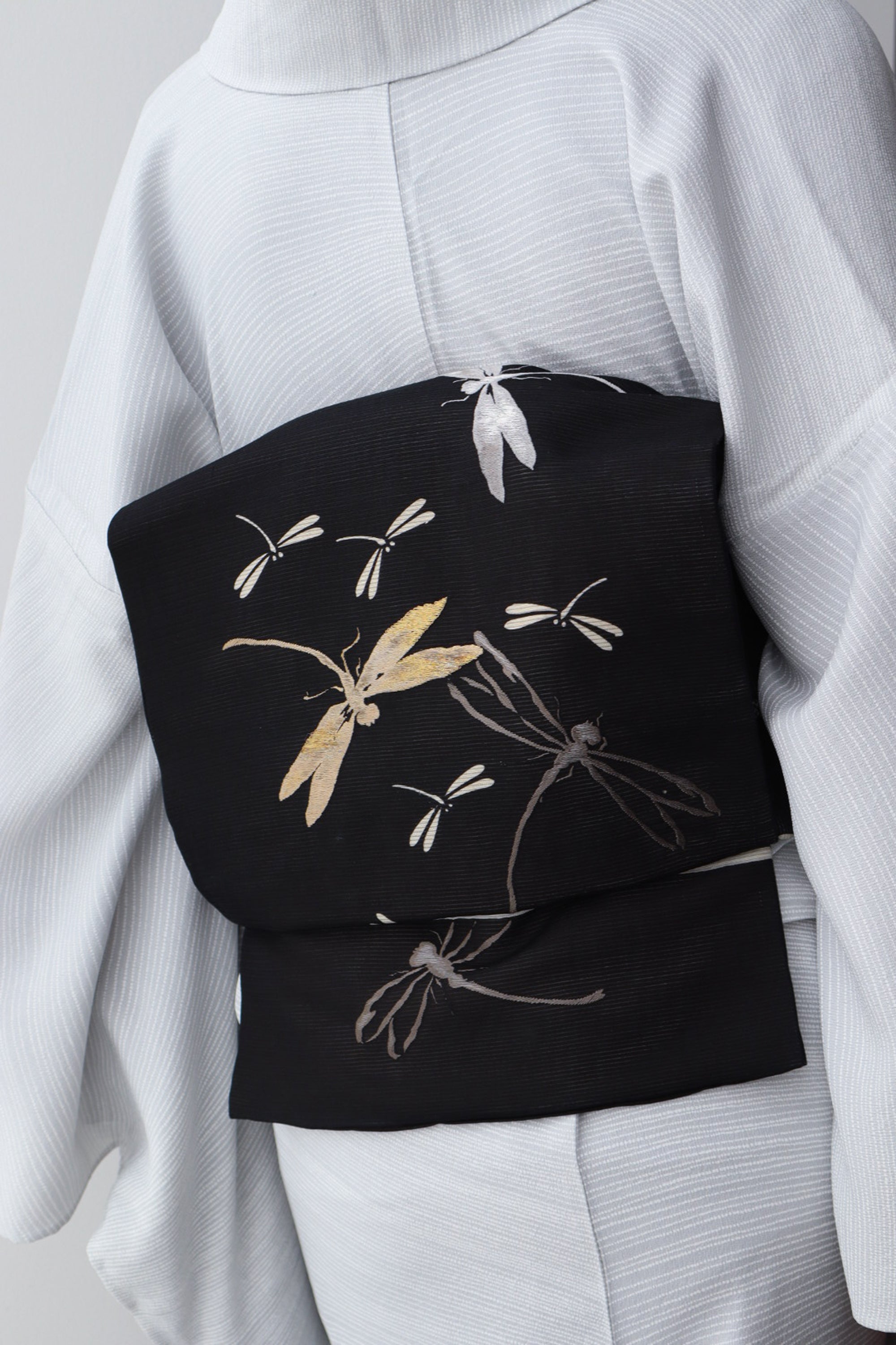 蜻蛉 絽（Wing）：アンティーク｜名古屋帯