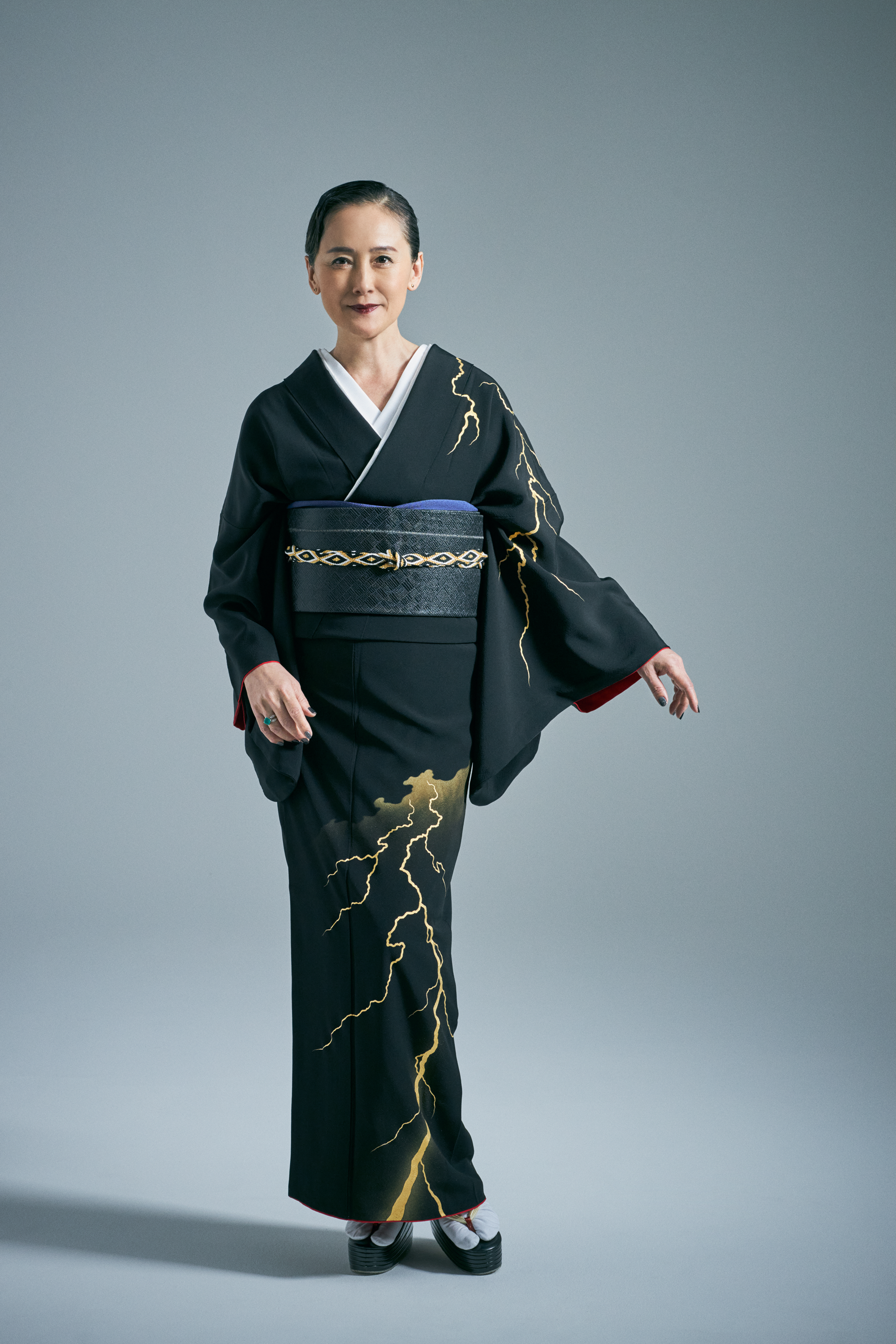 受注生産】着物｜訪問着｜金彩 稲妻｜KAPUKI