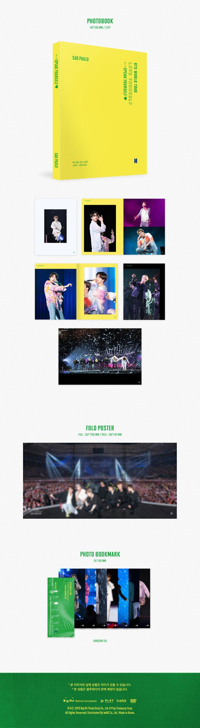 BTS World Tour 'Love Yourself: Speak Yourself' Sao Paulo DVD