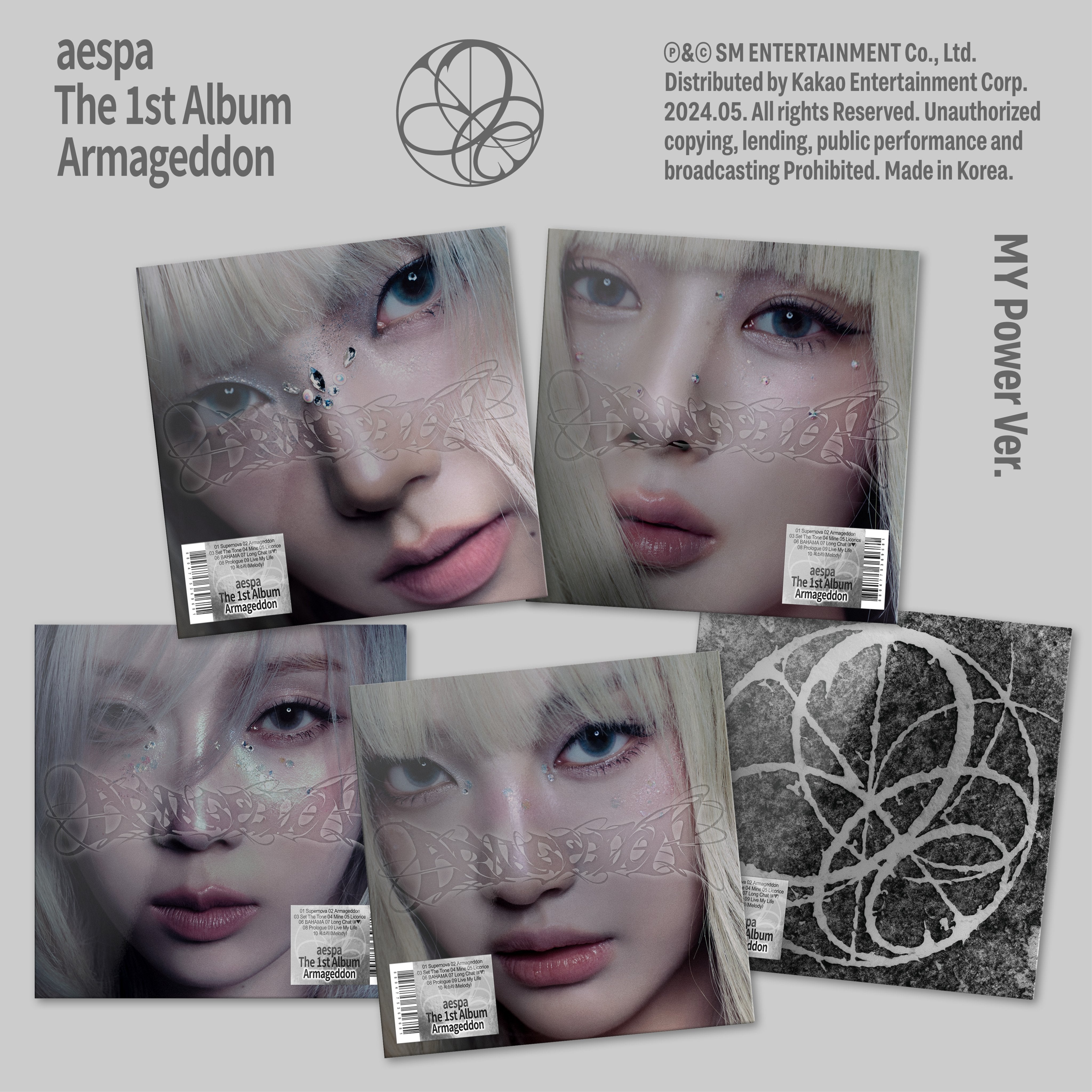 aespa - 1st Album [Armageddon] (MY Power Ver.) – KPOP Store in USA