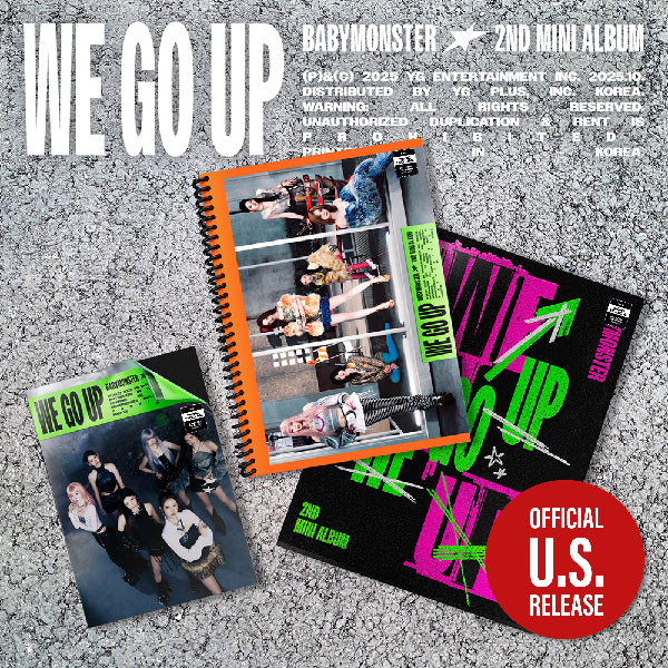 BABYMONSTER - WE GO UP [2nd Mini Album - hello82 Exclusive Ver