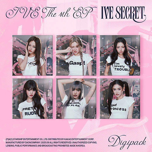 IVE - IVE SECRET [4th EP Album - Digipack Ver.] - K PLACE