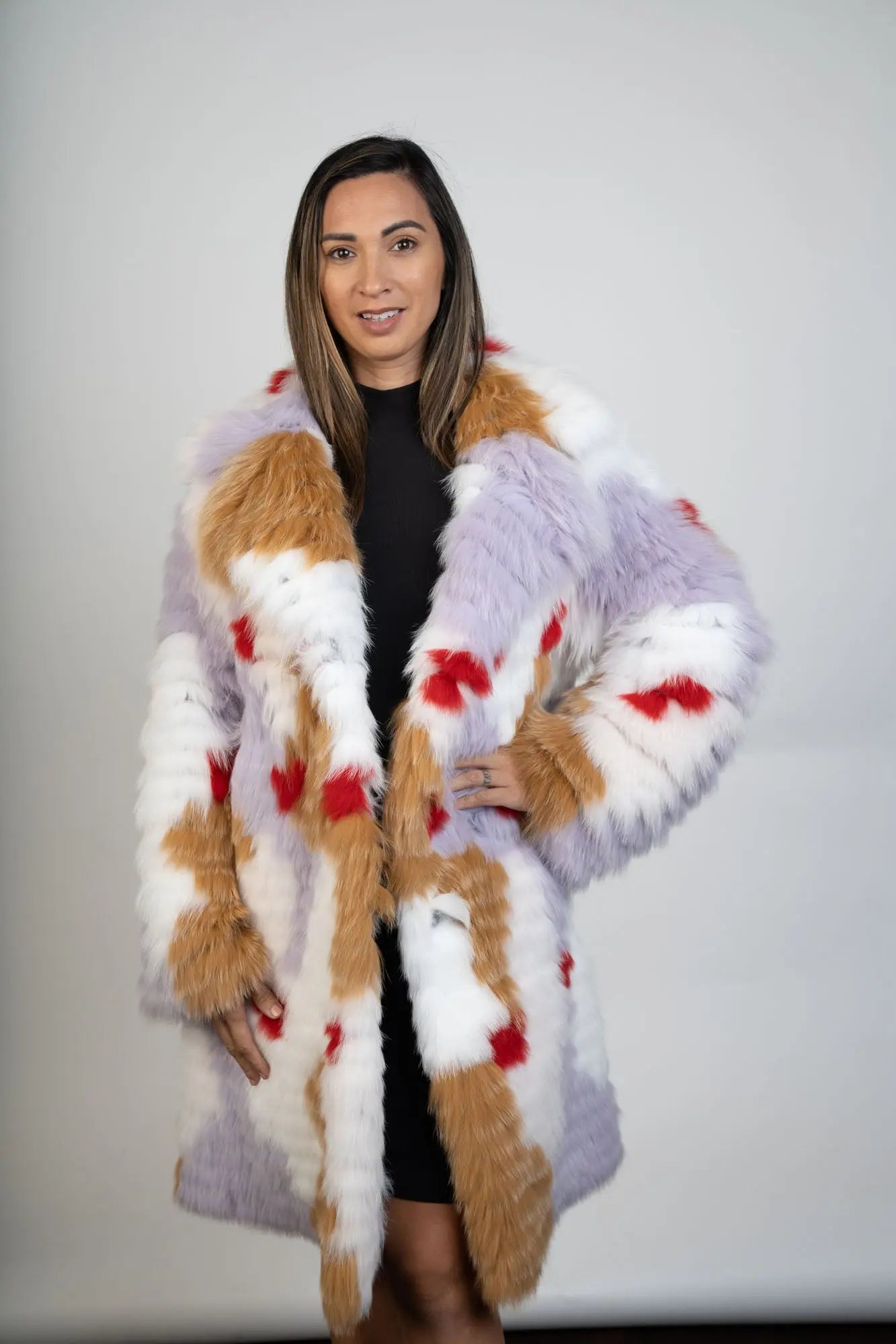 Multi Color Dyed Fox Jacket – LaBelle Since 1919