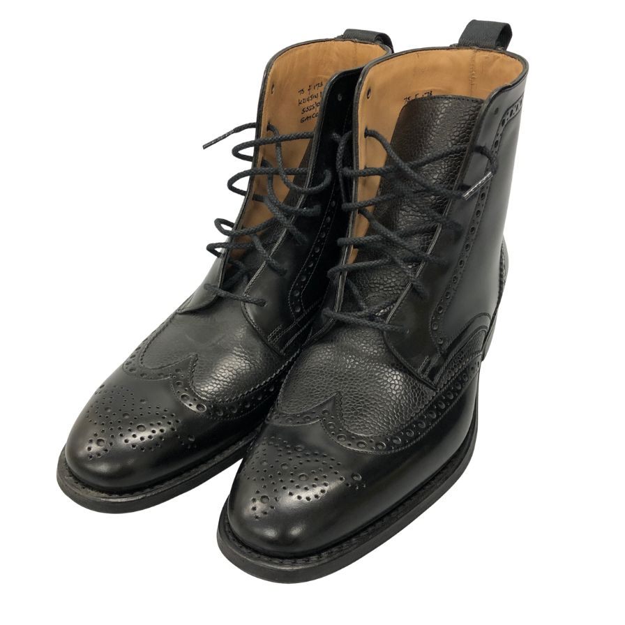 Church`s】チャーチ ブーツ カーフ ブラック（黒） サイズ 75F 73