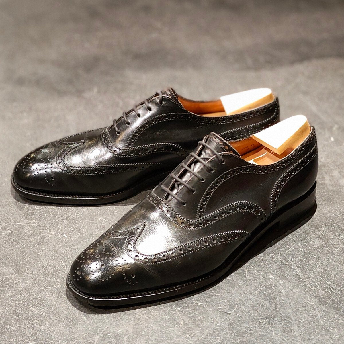 希少 美品【J.M.WESTON】ジェイエムウエストン 376 旧旧ロゴ ウイング