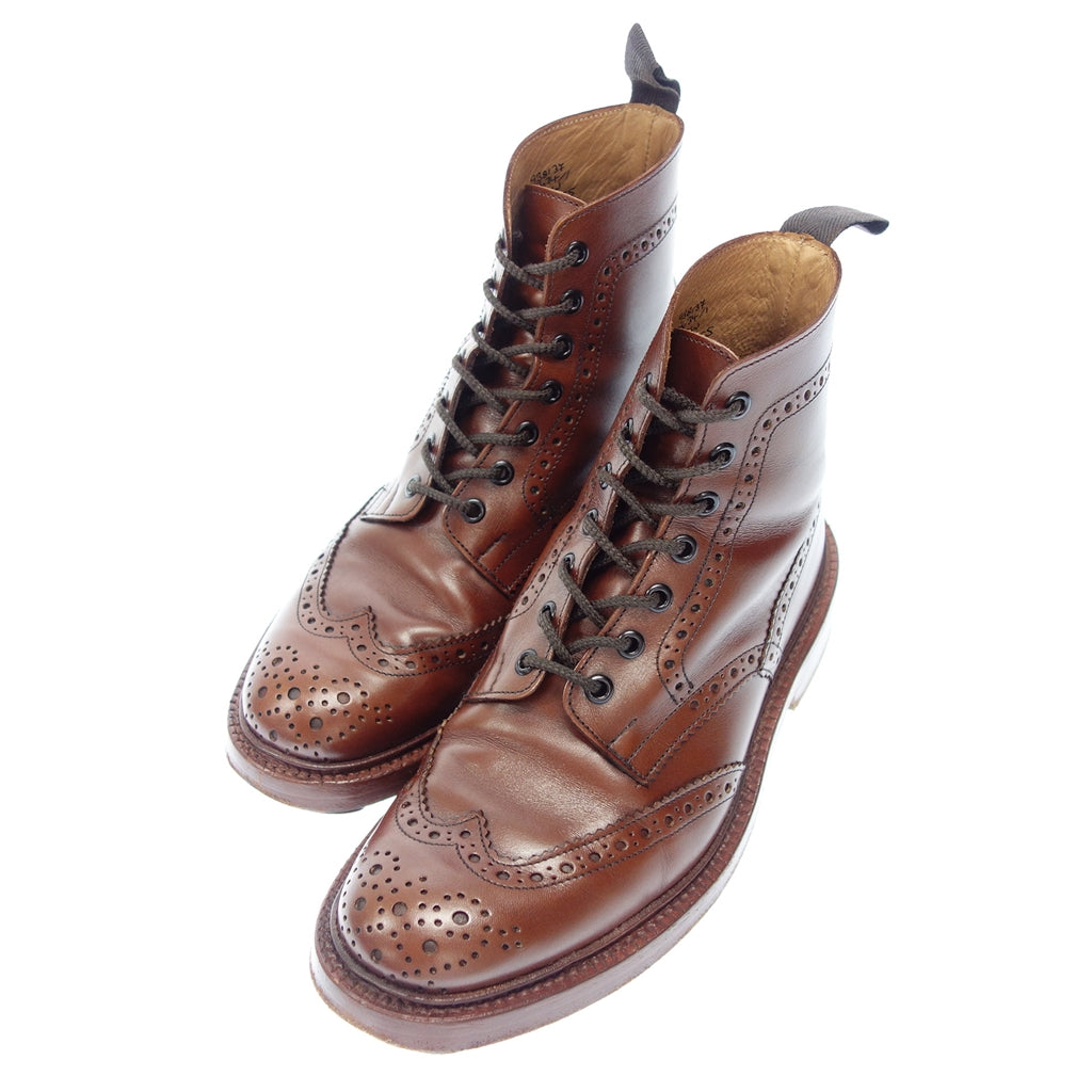 Tricker's】トリッカーズ STOW カントリーブーツ カーフ ブラウン