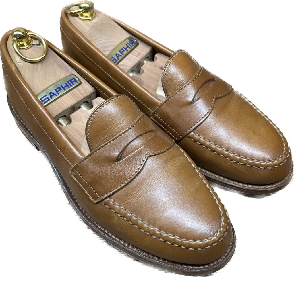 ALDEN】オールデン 983 ペニーローファー カーフ ブラウン サイズ US6E