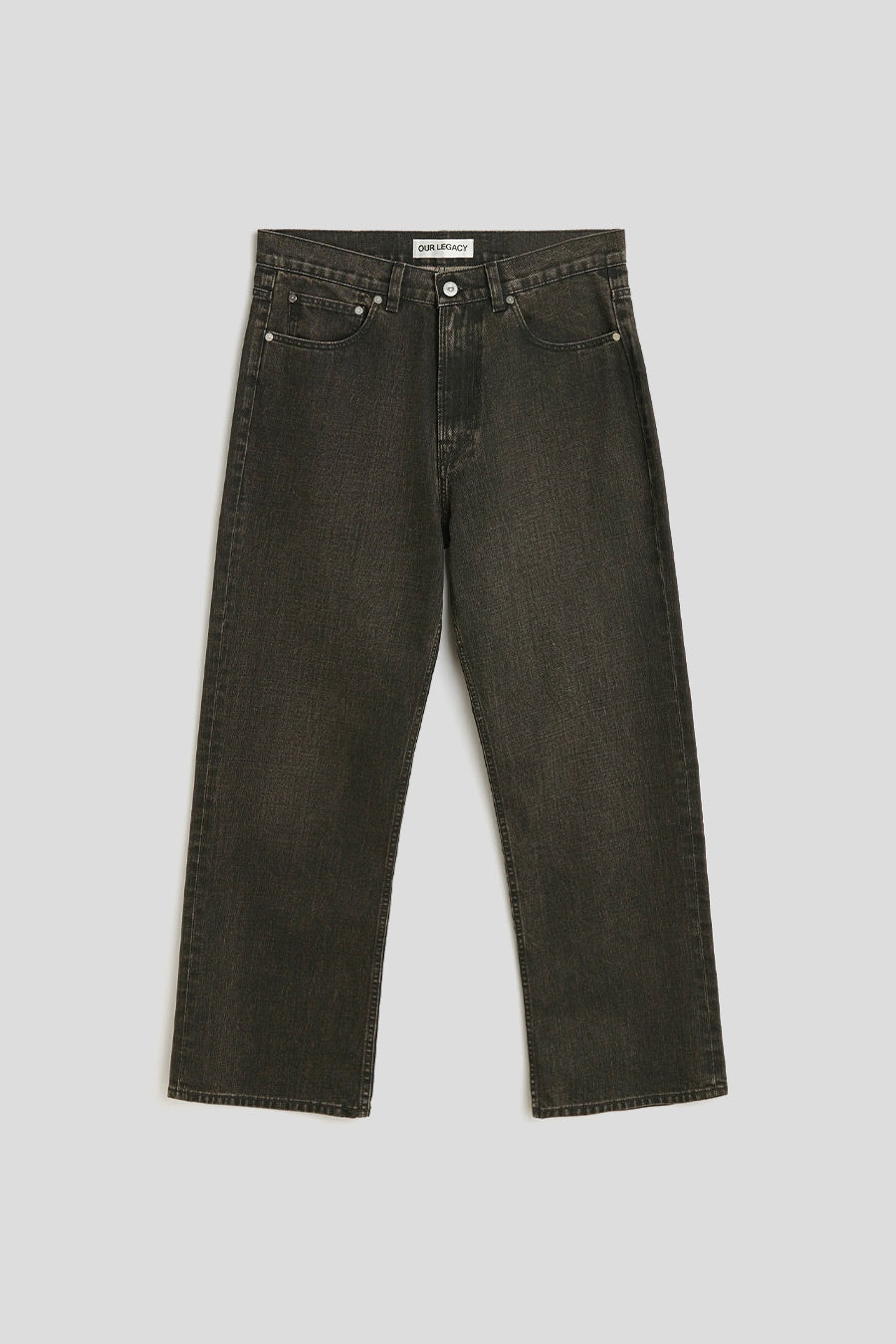 Our Legacy - BLACK COATED WASH THIRD CUT JEANS – LE LABO STORE
