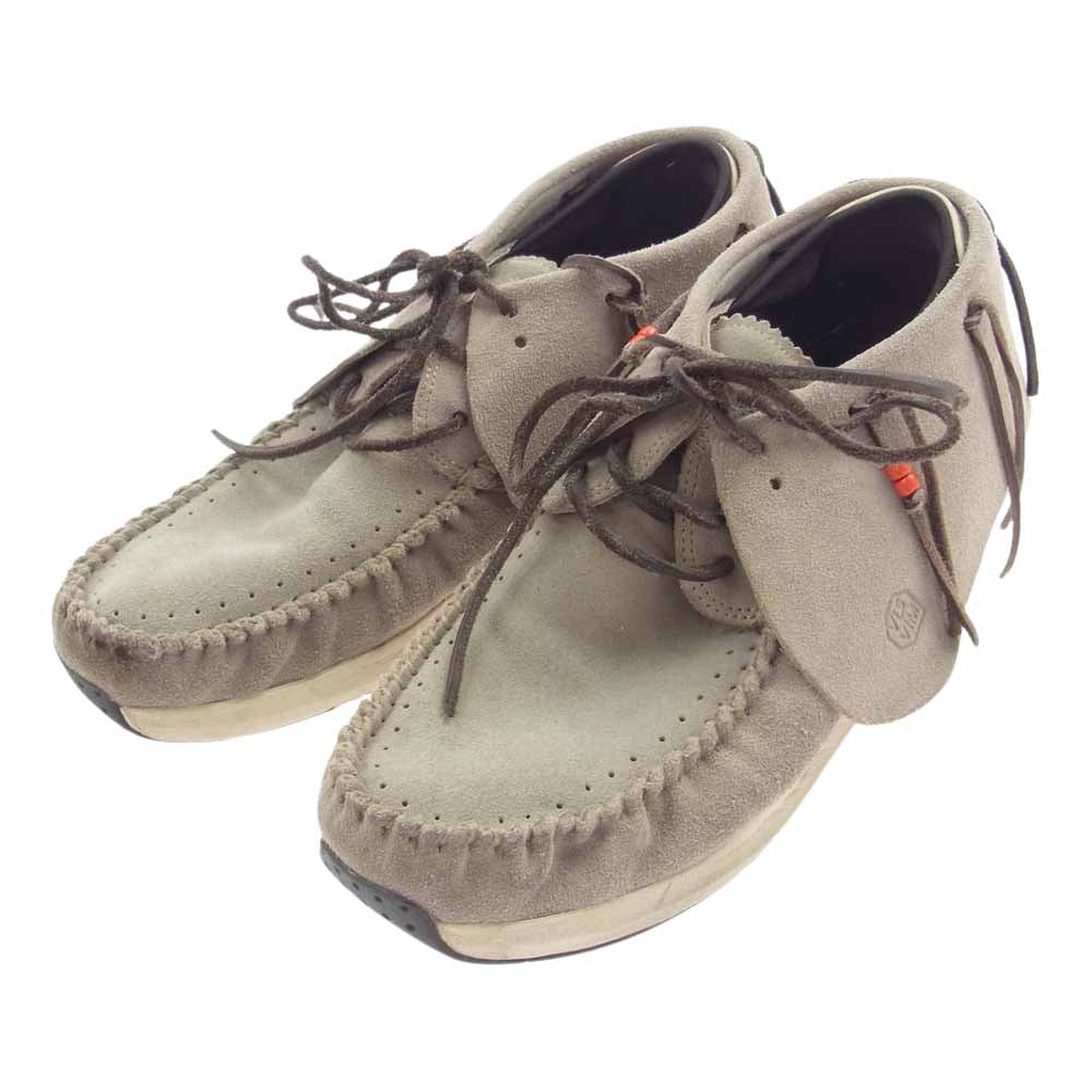 VISVIM ビズビム FBT VEG SUEDE スエード ローカット モカシン