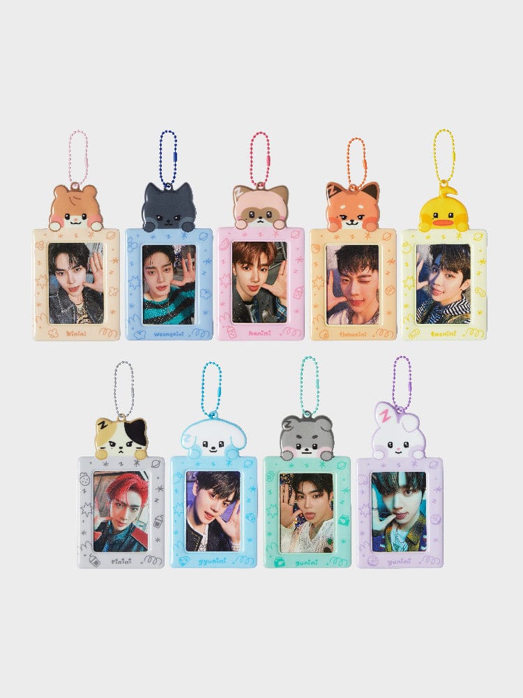 ZEROBASEONE zeroni PHOTO HOLDER KEYRING – LINE FRIENDS SQUARE