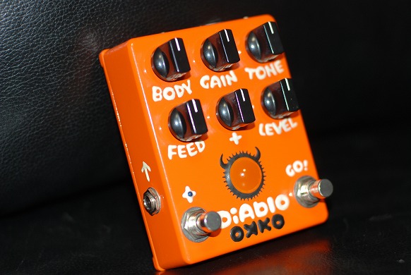 ☆ペダル検証 第1段 OKKO Diablo GAIN＋編 : ジナパパ一家の何てこと