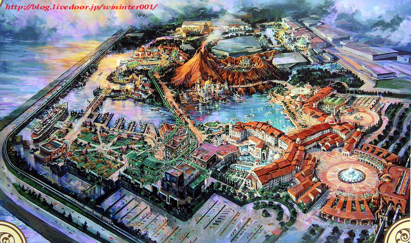 冒険心と想像力を膨らませてくれる壮大なマップ。 : TDRな生活(-_