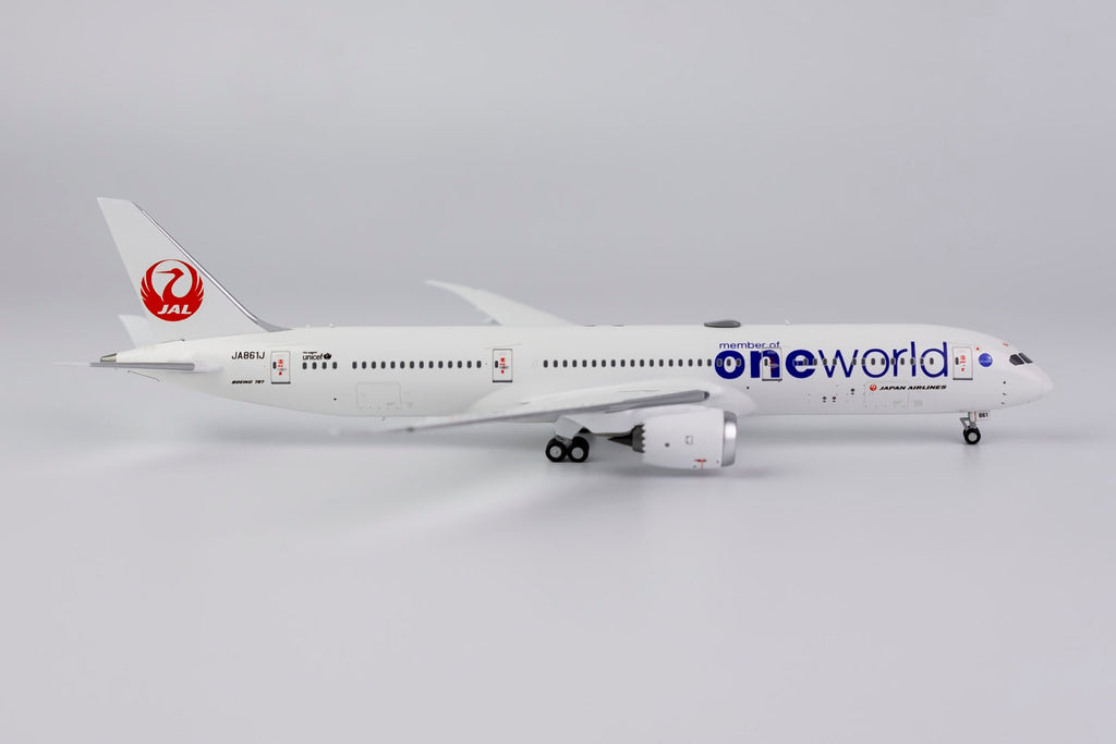 Japan Airlines Boeing 787-9 JA861J One World NG Model 55083 Scale