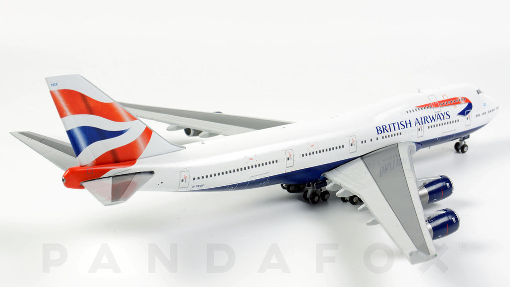 British Airways Boeing 747-400 G-BYGF GeminiJets GJBAW1792 Scale 1