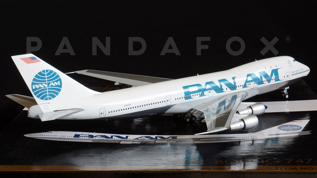 Pan Am Boeing 747-100 N741PA Billboard GeminiJets G2PAA619 Scale 1