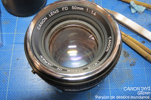 CANON FD 50mm F1.4（たぶん最初期?） | ジャンクレンズ大量セット購入