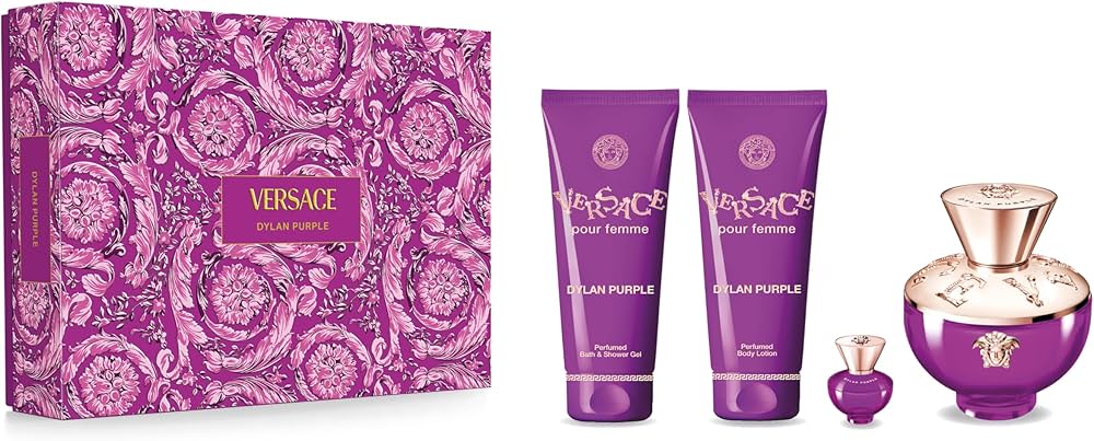 Dylan Purple Eau de Parfum 4PCS by Versace – PERFUME BOUTIQUE