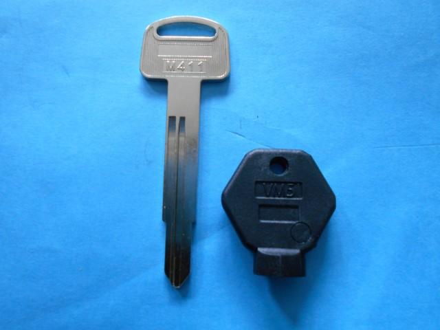 通販 AF35 ライブディオZX後期 使っている純正キー写真（キー番号も
