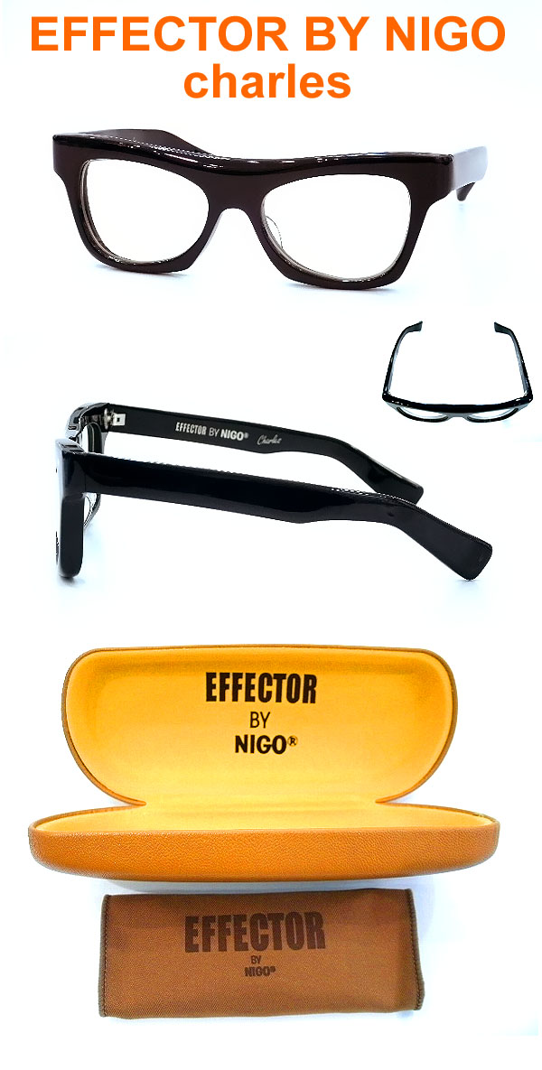メガネのアベ｜EFFECTOR NIGO charles ブラック