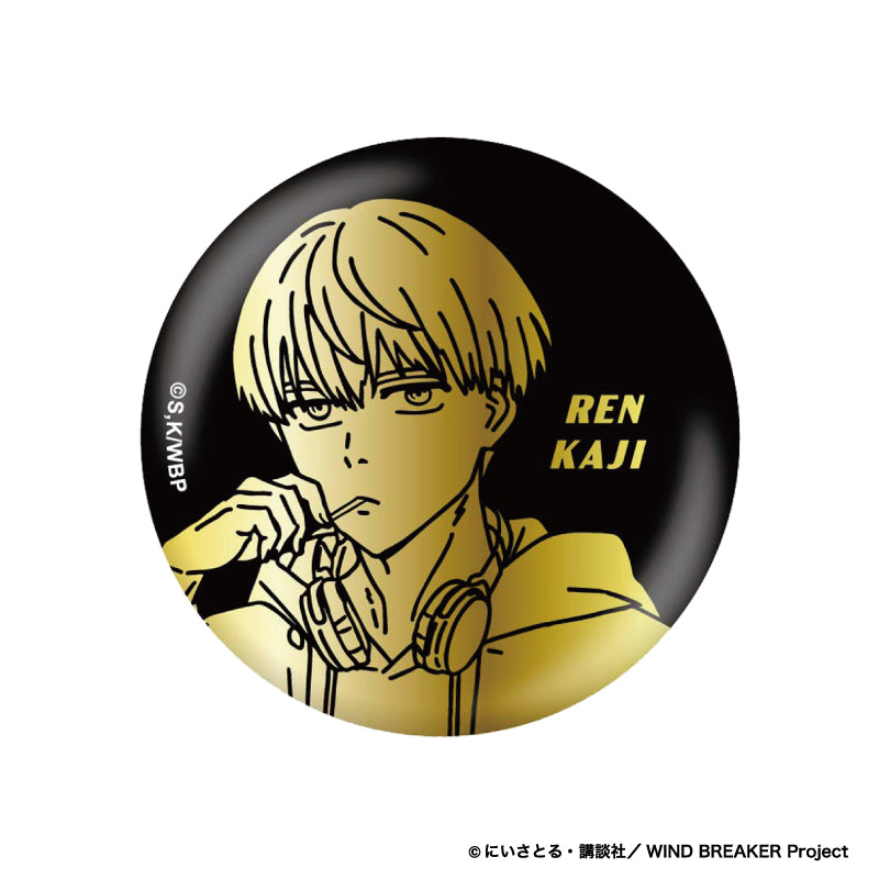 Pochimart】WIND BREAKER 箔押し缶バッジ 梶 蓮【日本テレビサービス】